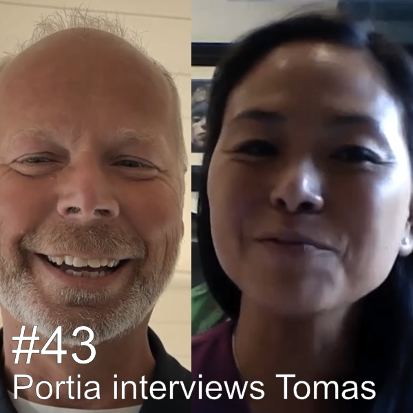 Portia interviews Tomas